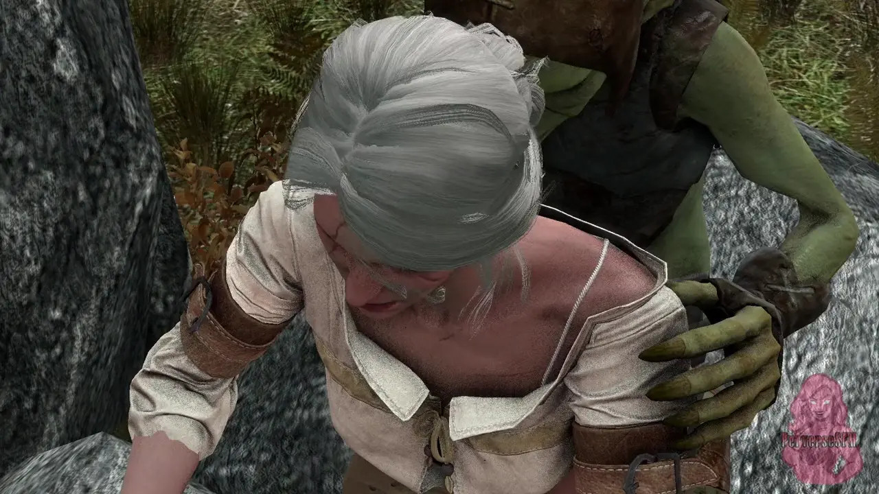 Ciri with Goblin in Forest | Anal & Cum Inflation