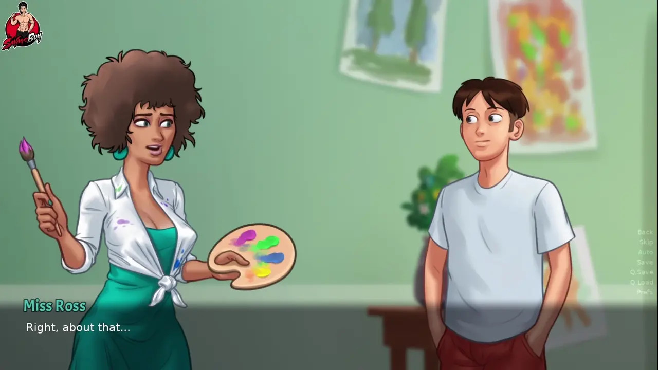 Summertime Saga - Mss Ross - Tech Update Version - Part 2