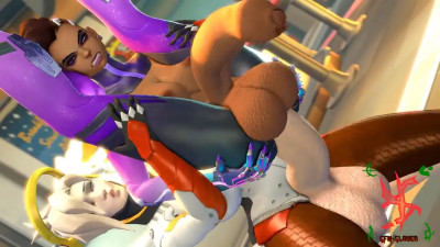 Mercy and Sombra [SFM-Slayer]