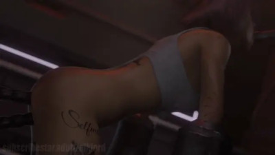 Judy Alvarez's Holes Being Fed By Some Tentacles [Elklord]