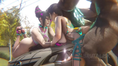 BRUTALISK SCENES - SHORT WAY PART 4 (EVE JURI) [Brutalisk3D]