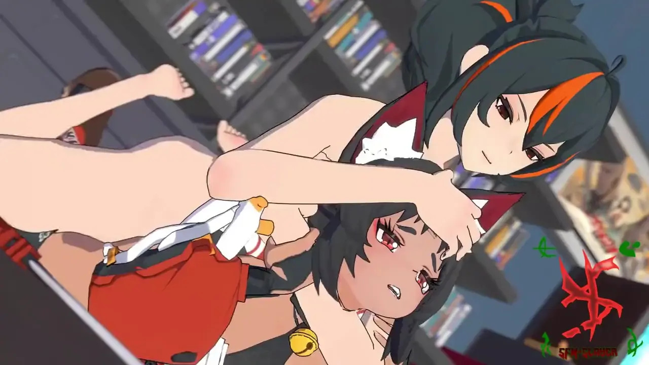 SFM-Slayer - Zhu Yuan x Nekomiya Mana [with sound]