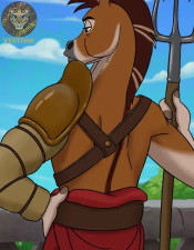 Agatha and the gladiator