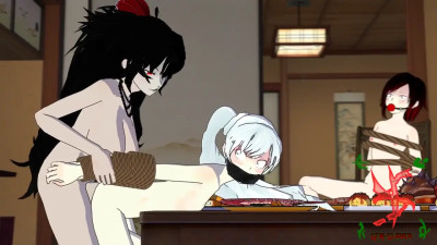 Raven x Weiss (Nude) [SFM-Slayer]