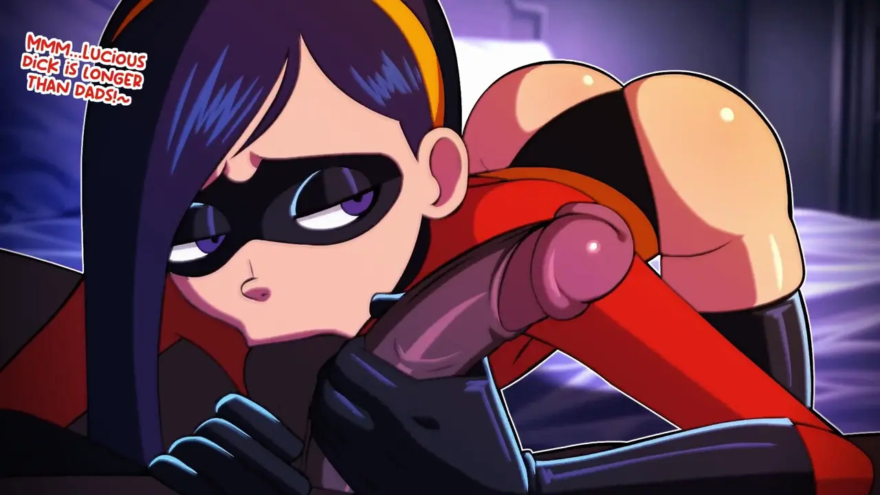 Violet Sucking Frozone Balls