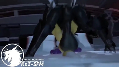 Bladewolf X Ranamon [Kx2-SFM] [Sound Edit]