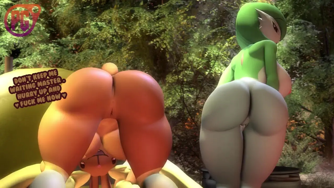 Gardevoir and Lopunny Animation