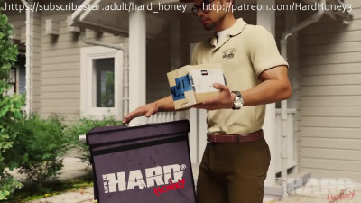 Mistress Diana shrunk delivery guy