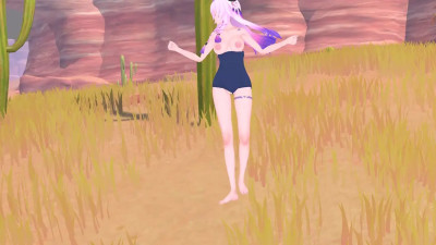 【Gokuraku Jodo】MMD Citlali (Swimsuit variant)