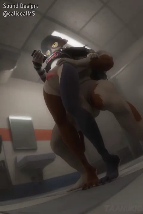 Meow Skulls x Meowscles Thighjob [TaanukiC][calicoalMS]