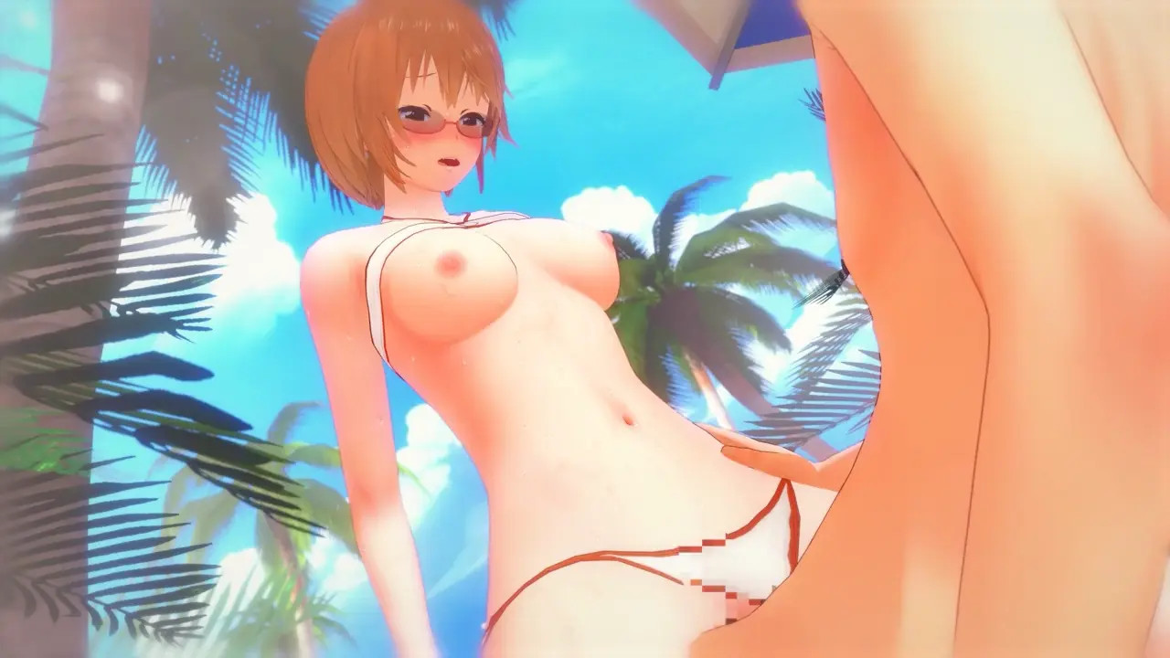 Taking advantage of that swimsuit on the beach [R.H.L]