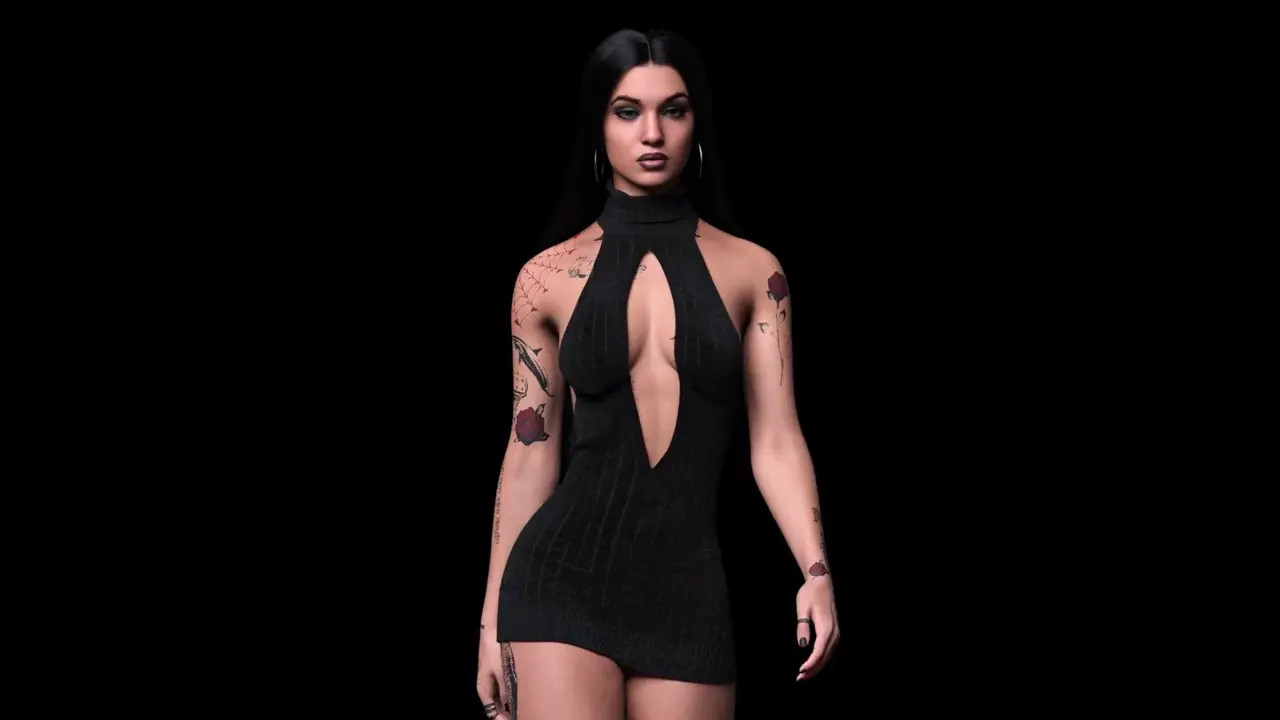 Judy Alvarez Showing Up To The Club [SnowChild3D]