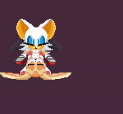Rouge fucks cream pixel