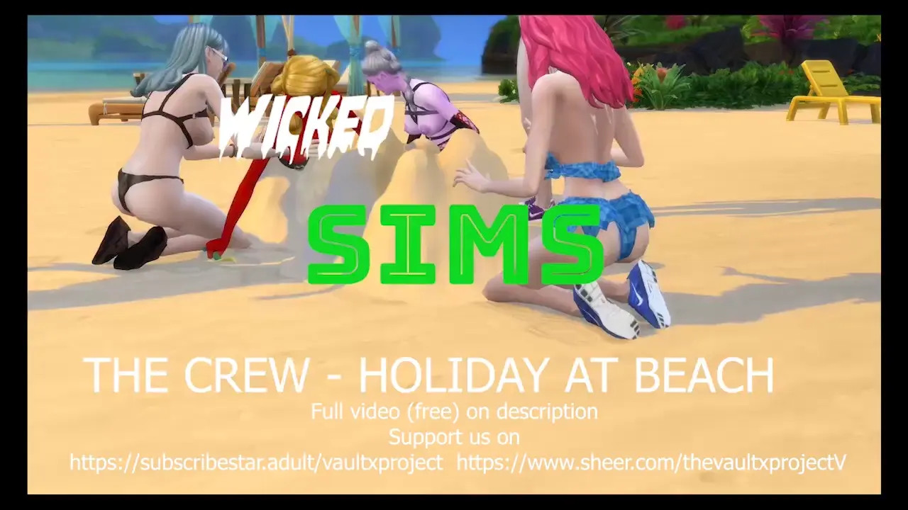 VXP Crew at beach