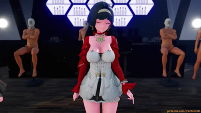 Zenless Zone Zero - Astra Yao Burnice White - Gangbang