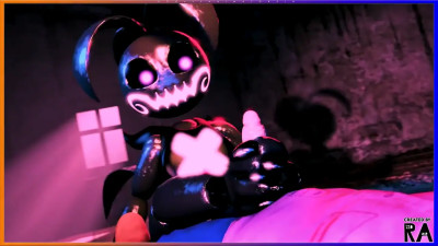 Shadow Toy Chica Footjob