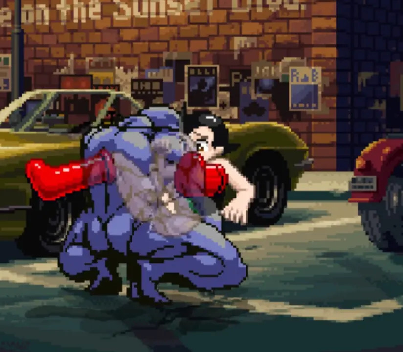 [Gay MUGEN]Kuromaru VS Astroboy