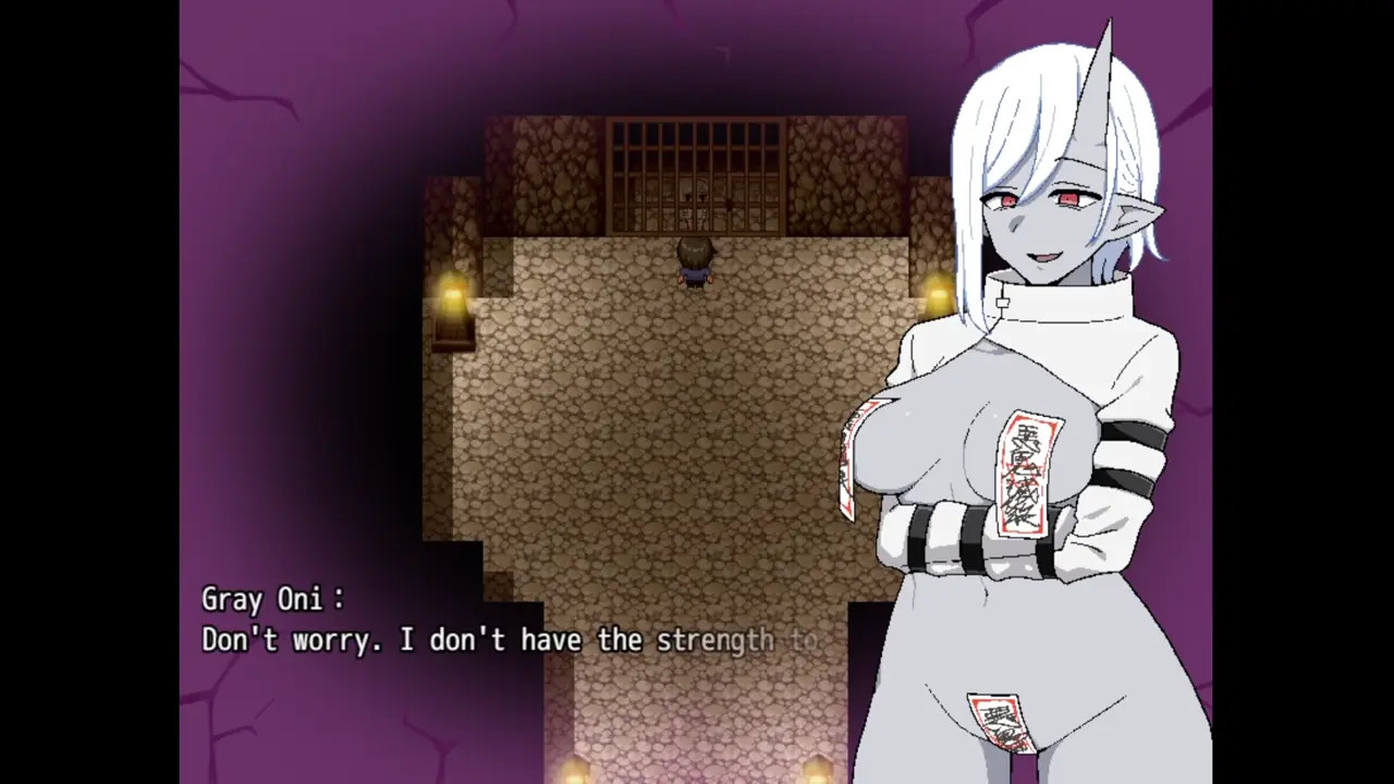 Colorlust Oni (3/3)  Gray, White and Black Oni