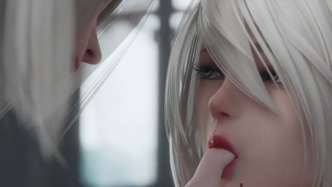 A2 2B Kiss [NO WM] [Miwo] [4K] [60FPS]