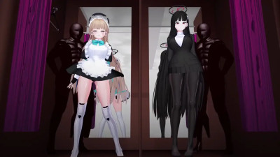 Changing room Rio and Toki