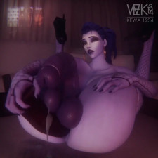 Widowmaker loves stuffing her holes