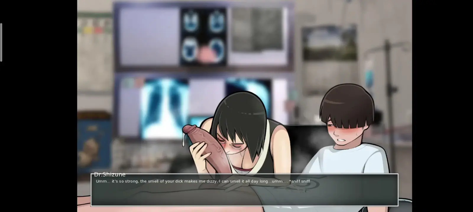 Blowjob by Shizune ( Hokage's Adopted Son)