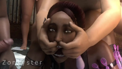 Sheva Gangbanged (no sound)[Zonkyster]