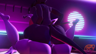 Salazzle and Goodra Animation