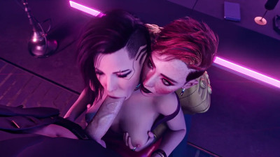 Valerie & Aurore Blowjob [White][Pewposterous][NO WM][4K60FPS]