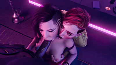 Valerie & Aurore Blowjob [Blacked][Pewposterous][NO WM][4K60FPS]