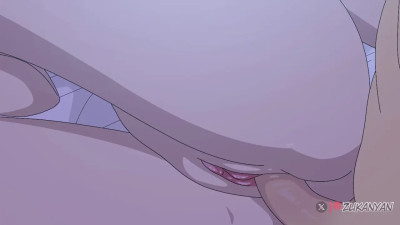 Kazuma fucks Megumin for first time