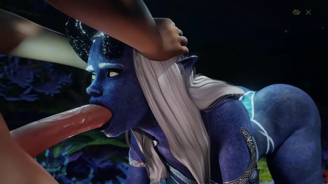 Night Elf Deepthroated