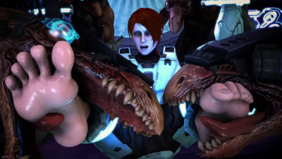 [AnKhajiit] Commission - Carolina in the Jackal Cell