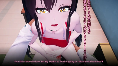 [ENG] Poko♥♥♥ Little Sisters Naughty Handjob Play