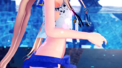Shimakaze - Phone Number [MMD R18] Hamselvish