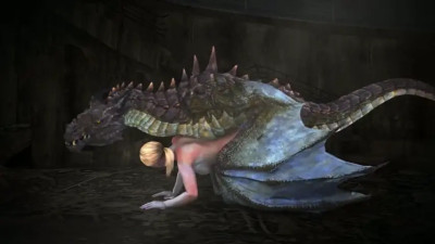 Human fucks by Dragon