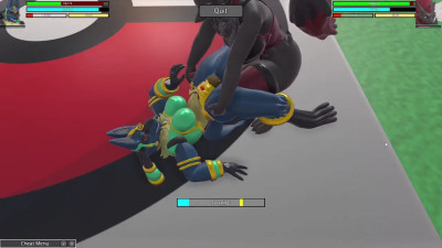 Lucario vs Zoroark! Heroine Rumble 2 Pokemon Mod Futa X Futa