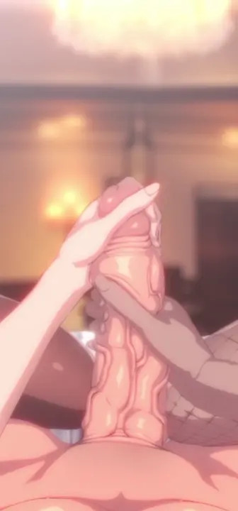 Asuna and Karin Handjob (Theobrobine)