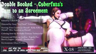 Cyber Futas Double Booked and Double stuffed - [PMV]