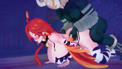 Mavuika 01 (Cow Print Bikini) - Erogeman