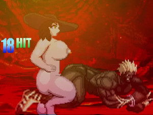 MUGEN Lady Dimitrescu fucks Mukai