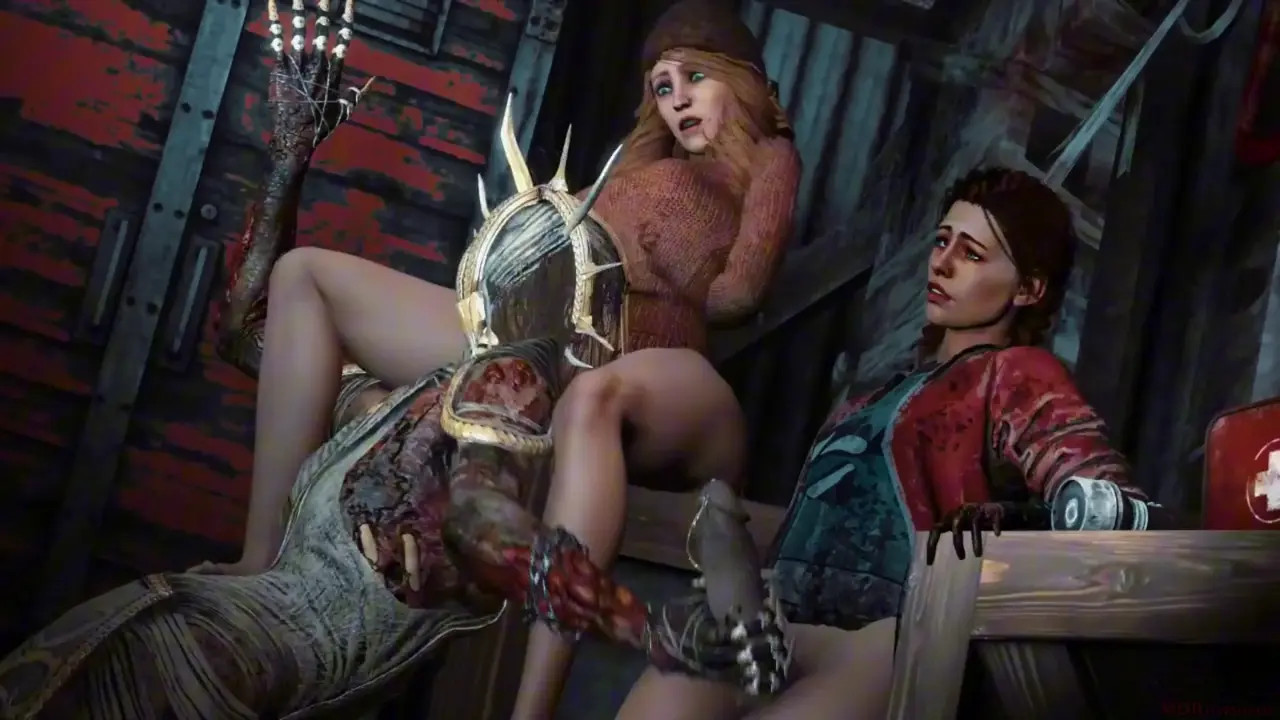 Adiris x Meg & Kate (Dead By Daylight Futanari)