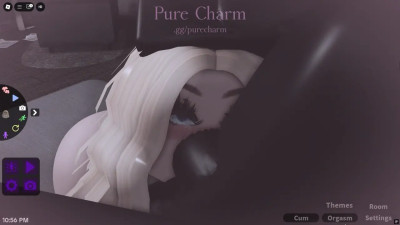 White bimbo slut used by bbc in roblox