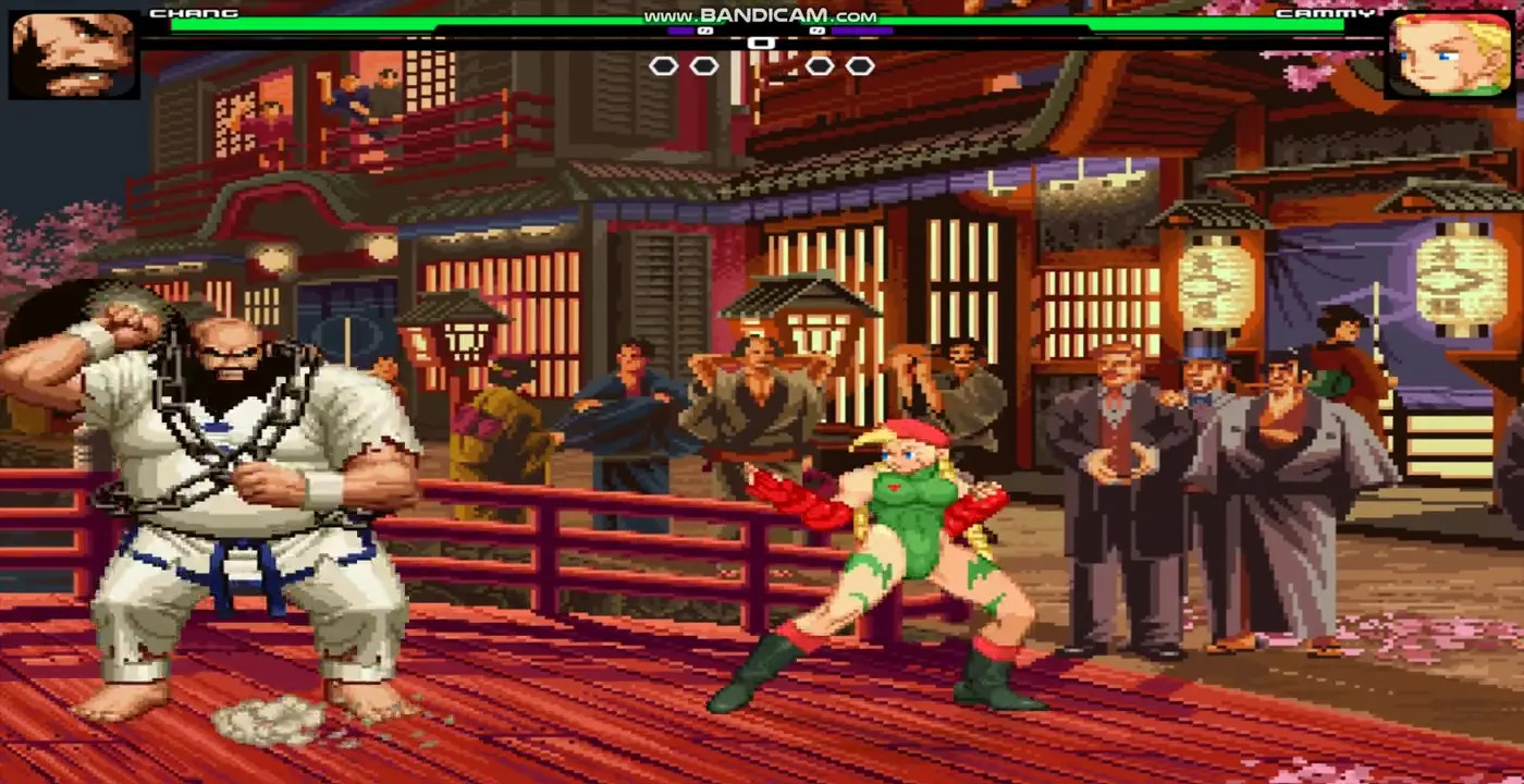 [HENTAI MUGEN] Chang vs Cammy