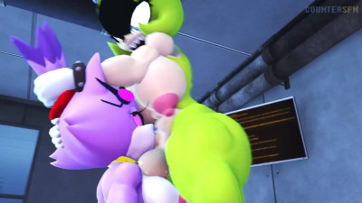 Surge fuck Blaze's Throat