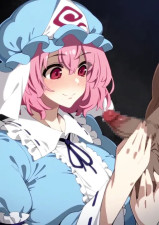Yuyuko Saigyouji Handjob || Buckethead Ero