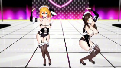 Ichinose Chizuru & Nanami Mami Lips&Hips Dance