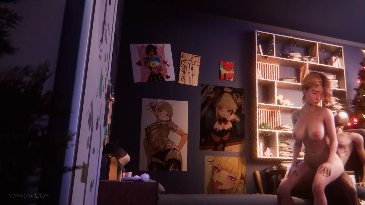 Spider-Gwen's Christmas Sex With Grounded Miles