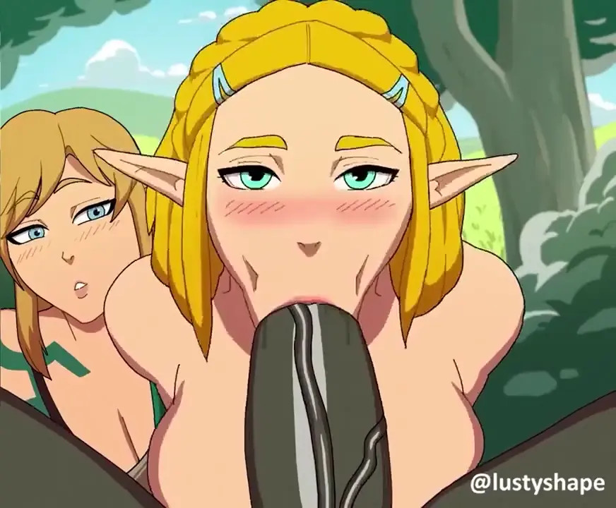 Link watch Zelda suck off Ganondorf