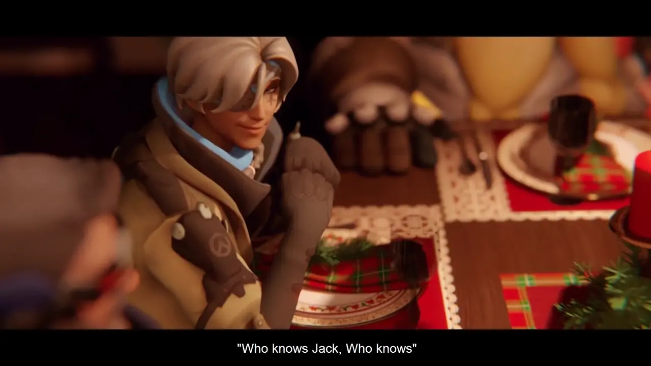 Ashe and Mercy enjoying Christmas